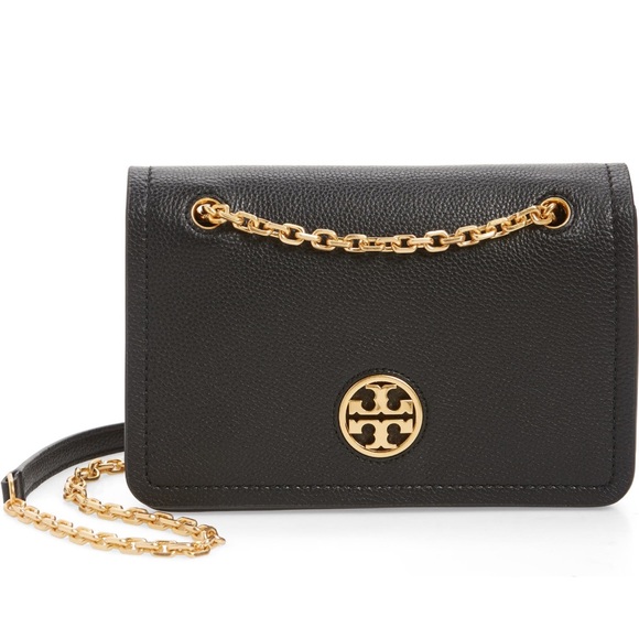 Leather Crossbody Carson Zip Top Crossbody Bag Tory Burch Leather